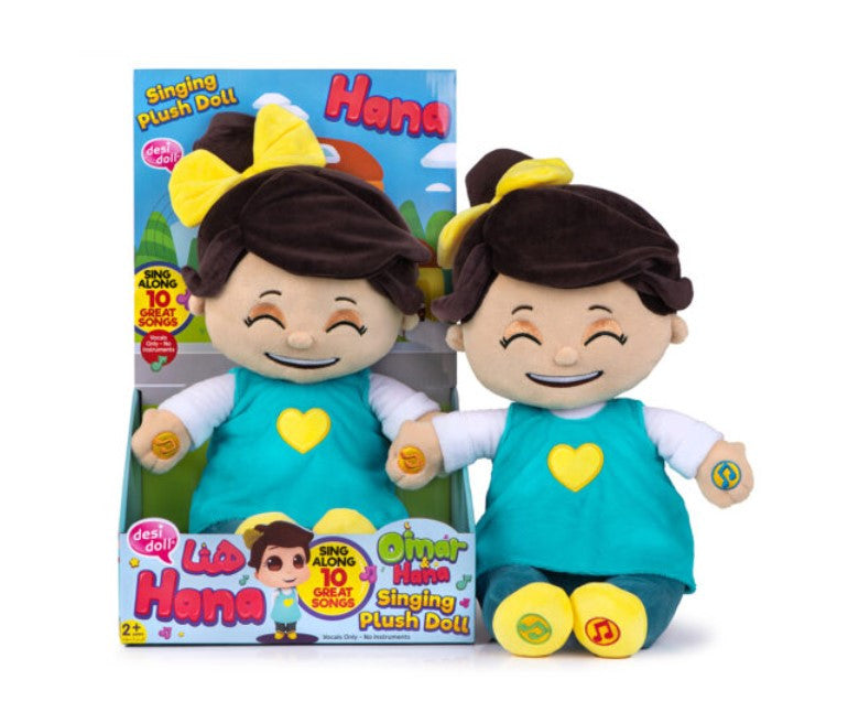 Hana Singing Doll | Omar & Hana | Desi Doll Company