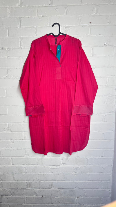 Bright Pink Modest Kurti