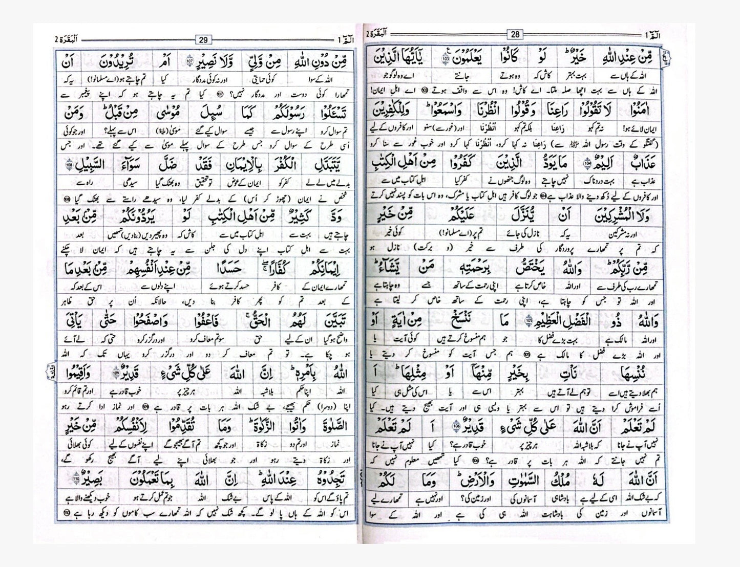 Para Set (30 Paras) – Urdu Script | 9 Lines | Word by Word with Urdu Translation | Darussalam پارہ سیٹ (30 پارے) – اردو رسم الخط | 9 سطریں | لفظ بہ لفظ ترجمہ کے ساتھ | دارالسلام