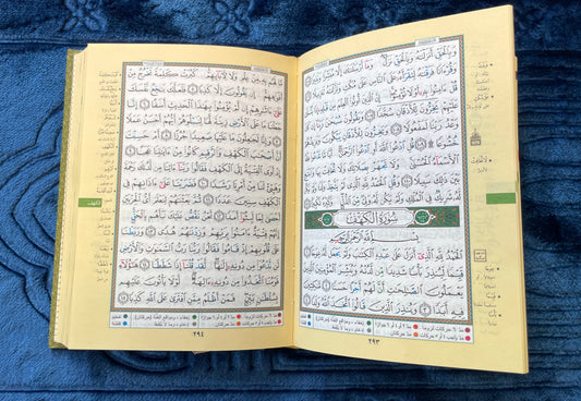 Al-Qur’an Al-Karim with Colour Tajweed & QR Audio 12X15