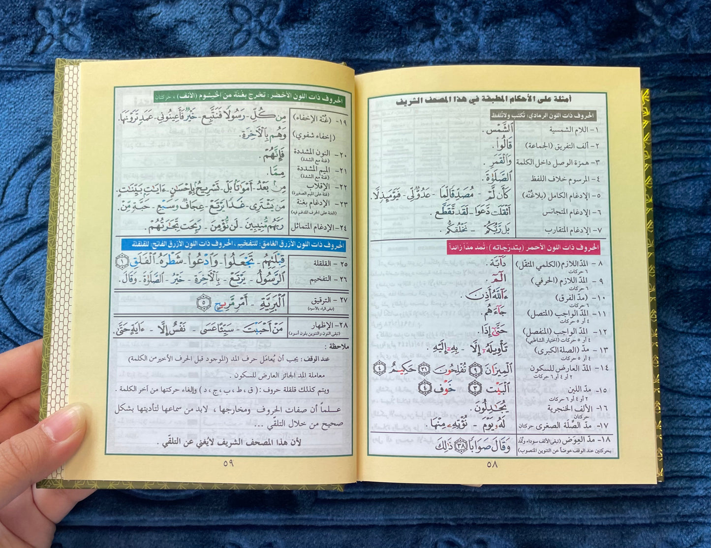Al-Qur’an Al-Karim with Colour Tajweed & QR Audio 12X15