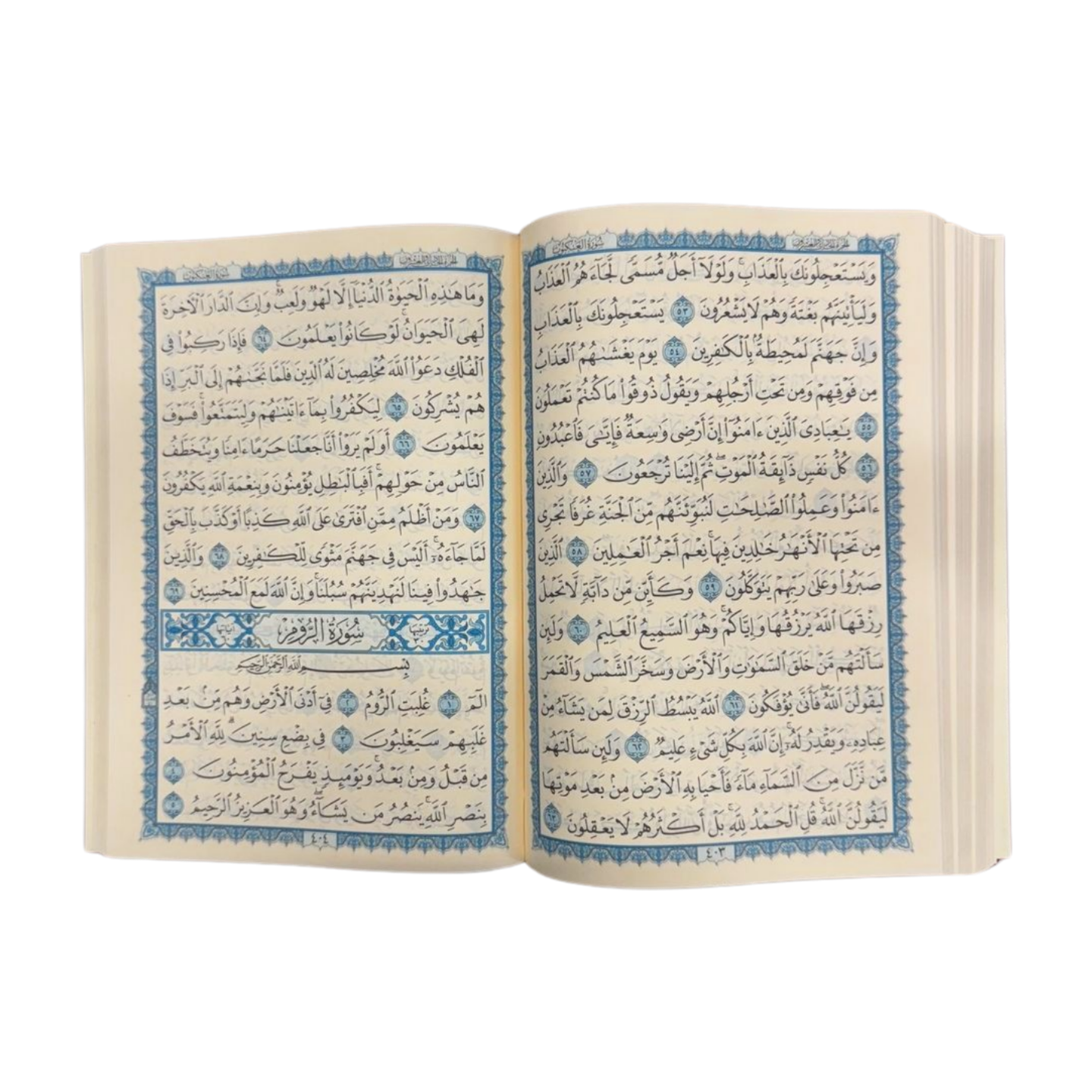 Arabic Quran - Worq Shamwa with Beautiful Hard Cover - 14x21