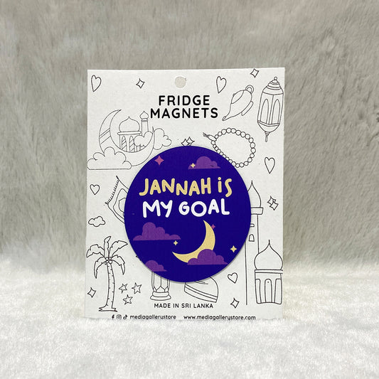 Jannah is my Goal | Fridge Magnet