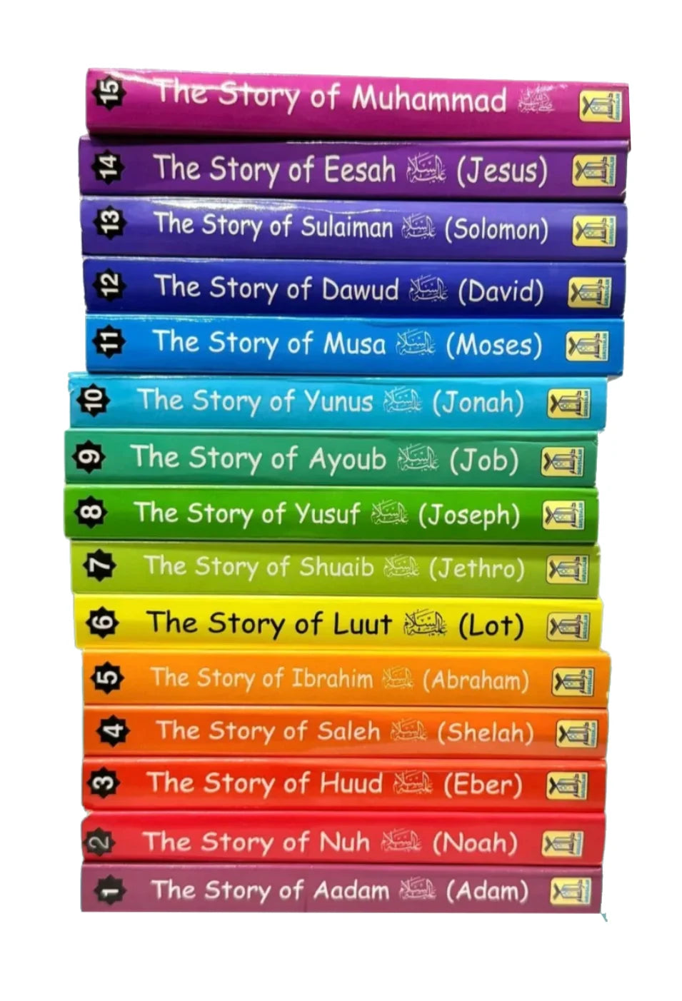 Prophets Sent By Allah- 15 Stories of Prophets- Muslim Kids Story Books