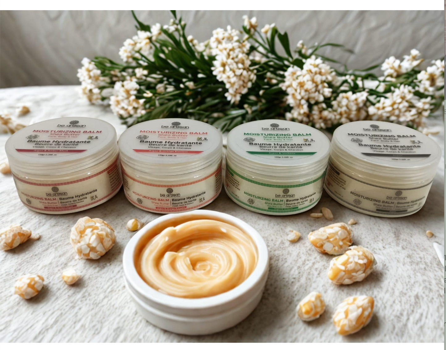 Moisturising Balm, Amber Musk, Argan & Shea | Be Artisan