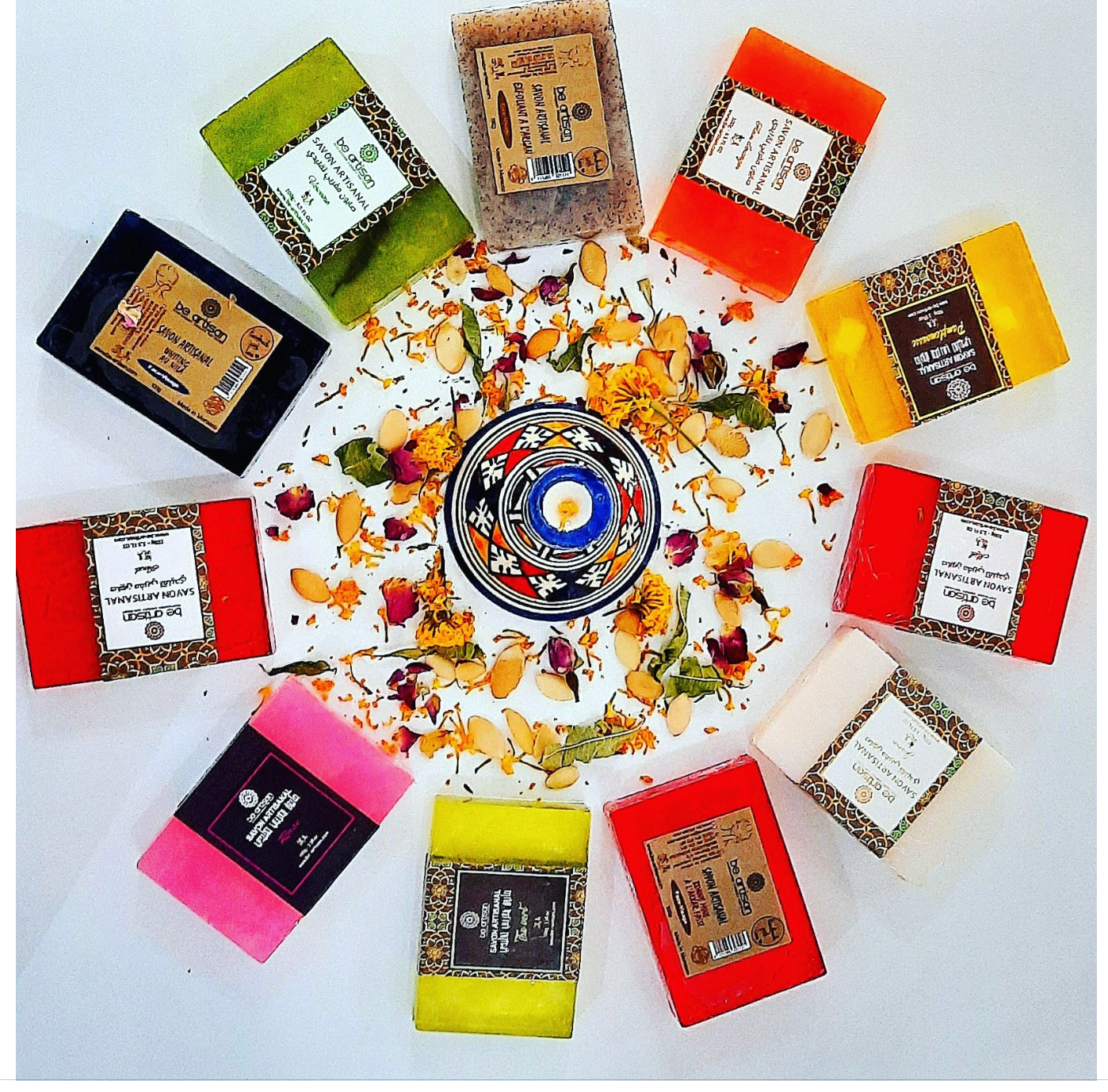 Handmade soap Traditional Soap Savon Traditionnel Marocain Oud