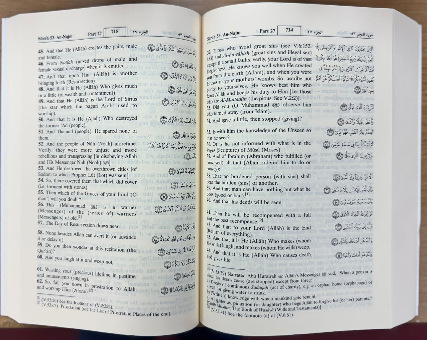 Interpretation of the Meanings of The Noble Quran (English)