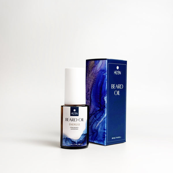 Beard Oil – Energise 30ml | Citrus Infused Conditioning Beard Oil for Men