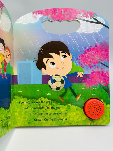 Cotton Candy Sky – Song Book | Interactive Islamic Nasheed Book for Kids