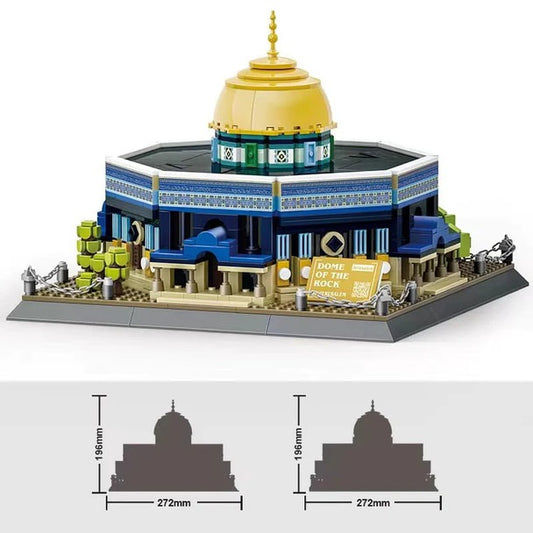Dome Of The Rock Qubbat al-Sakhra Lego Building Block