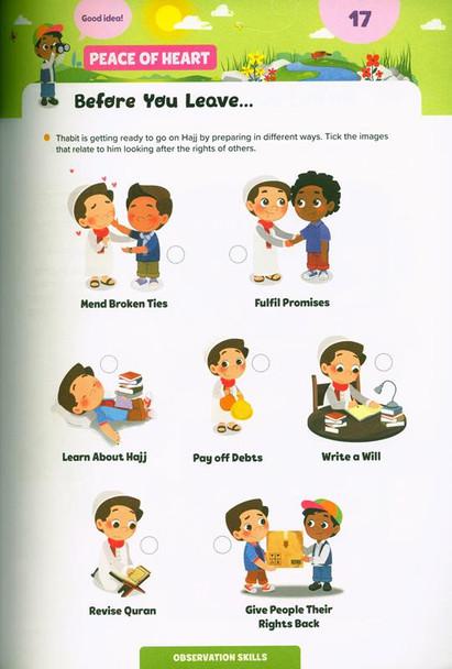 Hajj and Umrah Activity Book (Big Kids)