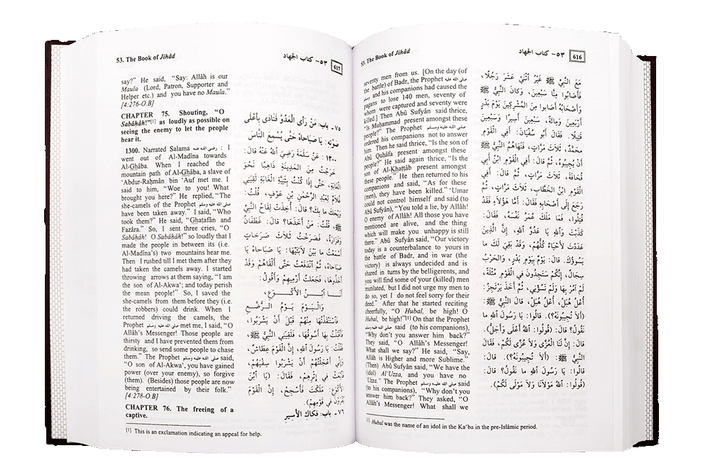 Summarized Sahih Al-Bukhari - (Arabic - English)