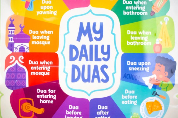 My Daily Duas – Interactive Talking Poster | Learn Everyday Duas for Kids