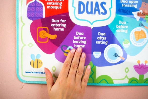 My Daily Duas – Interactive Talking Poster | Learn Everyday Duas for Kids