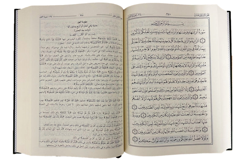 Tafsir Al-Jalalayn - Arabic - 17x24