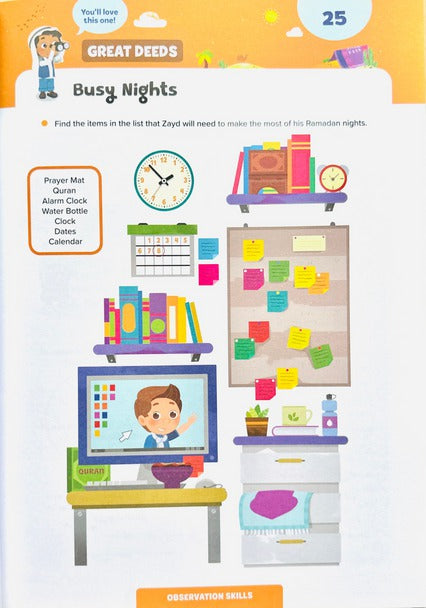 Ramadan Activity Book (Big Kids) | Fun & Educational Islamic Activities