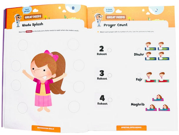 Ramadan Activity Book (Little Kids) | Fun Islamic Learning for Young Children