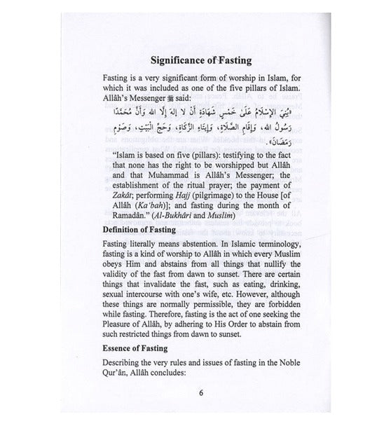 Ramadan Rules and related Issues