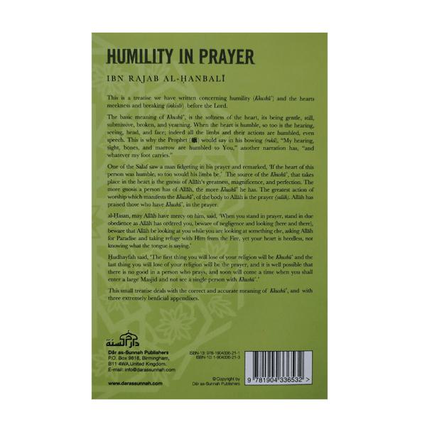 The Humility in Prayer